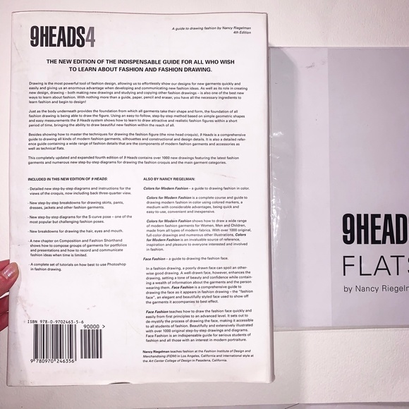 9 Heads: A Guide to Drawing Fashion (4th edition) - Picture 3 of 5